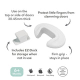 Fred Safety Door Slam Stopper (x2) - Pure White