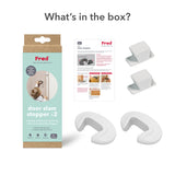 Fred Safety Door Slam Stopper (x2) - Pure White