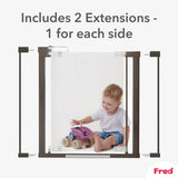 Fred Safety Pressure Gate Extension Kit - Dark Grey