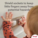 Fred Safety Plug Socket Cover (x6)