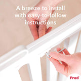 Fred Safety Screw Fit Wooden Stairgate