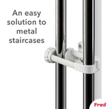 Fred Safety Universal Stairpost Fitting Kit - Pure White