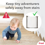 Fred Safety Universal Stairpost Fitting Kit - Pure White