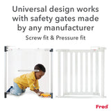 Fred Safety Universal Wall & Skirting Kit - Pure White