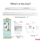 Fred Safety Universal Wall & Skirting Kit - Pure White