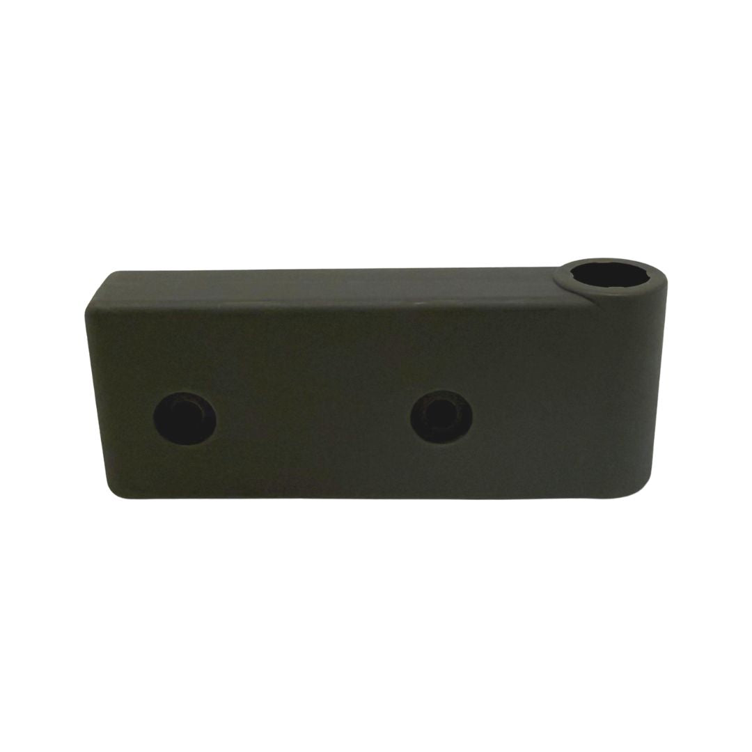 Dark Grey Pressure Fit Bottom Hinge