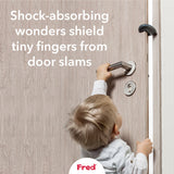 Fred Safety Door Slam Stopper (x2) - Pure White