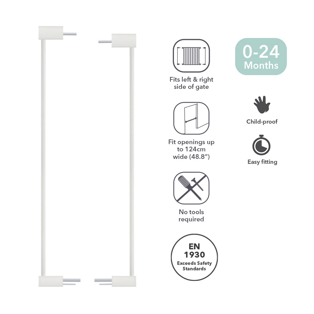 Gate Extension Kit Fred Safety Pressure Gate Extension Kit - Pure White