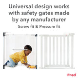 Fred Safety Universal Wall & Skirting Kit - Dark Grey